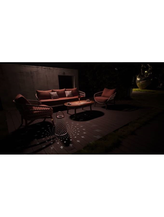 LUNA Outdoor Table Solar Lamp 35184051 Pink - Image 3