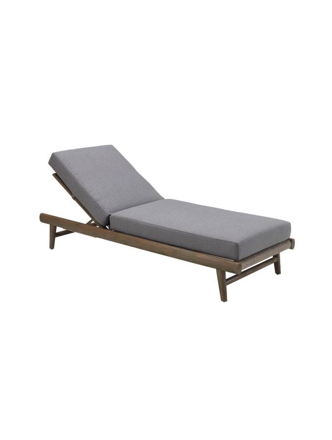 LEO Sun Lounger 20635051 Dark Grey