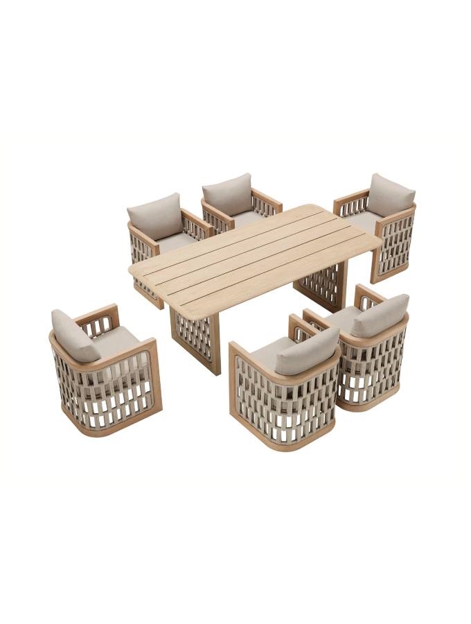 RIVA Dining Chair 20641011 Beige - Image 2