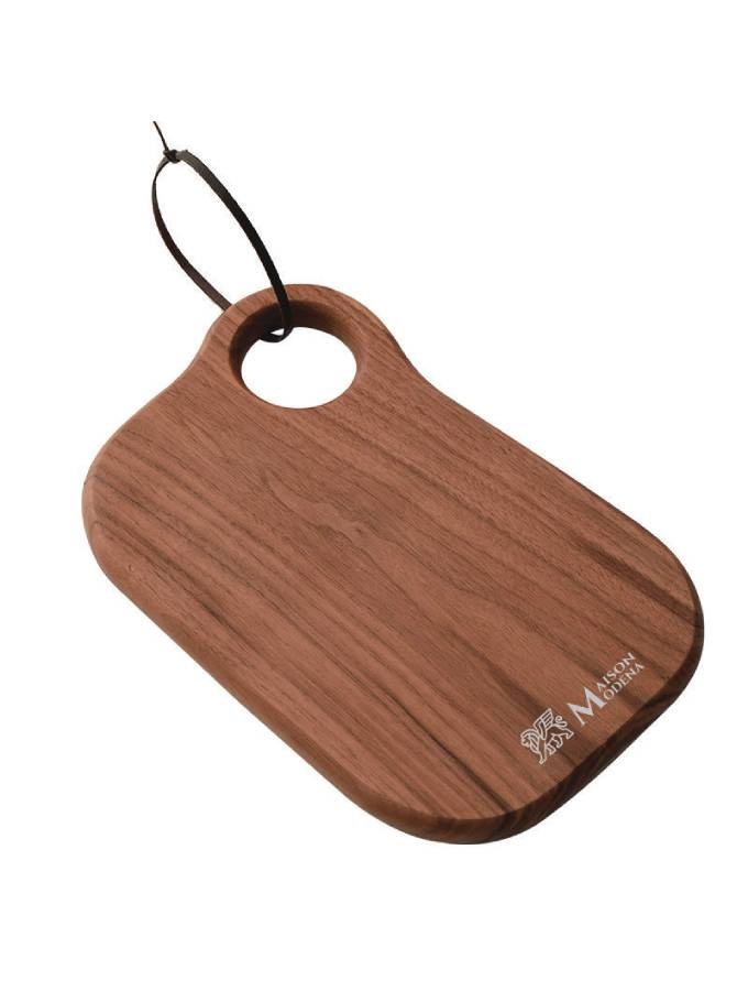 Maison Modena CB2619W Heavy-Duty Walnut Cutting & Serving Board