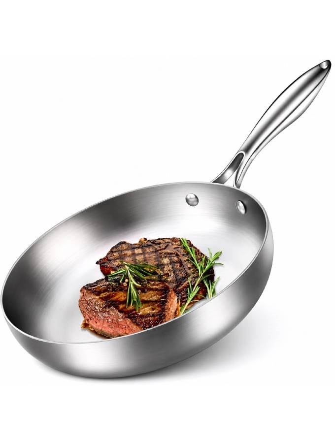 FP30X Maison Modena 30 cm Steel Frying Pan - Image 2