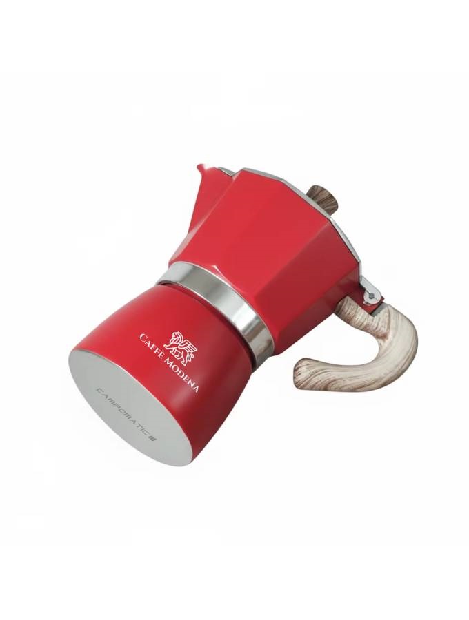 MM300R Caffè Modena Moka Espresso Maker Red