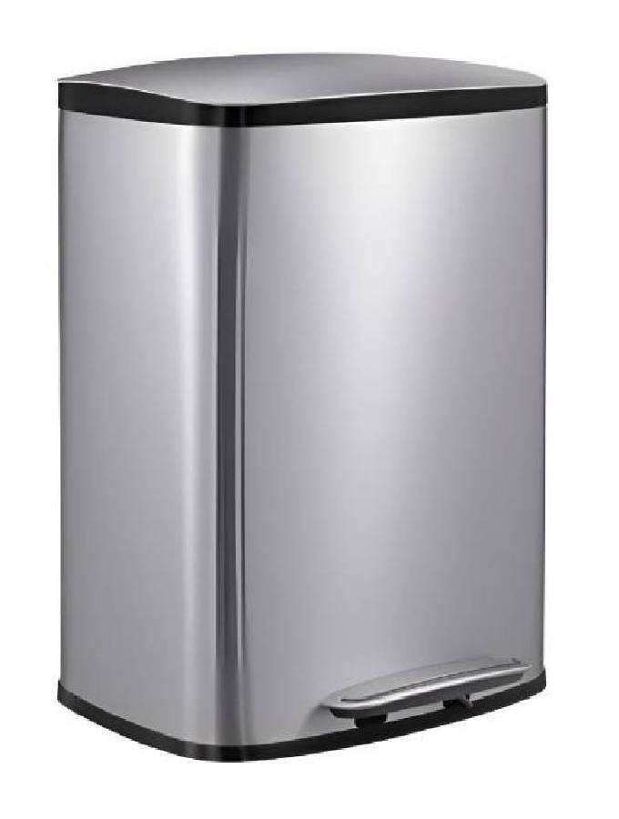 PB50SS 50L Stainless Steel Pedal Bin